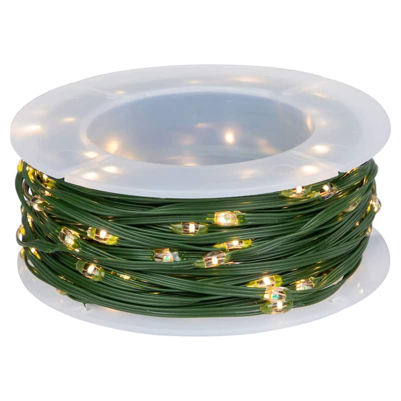 200ct Multi-Function white Christmas Fairy Lights 64.5ft Green Wire