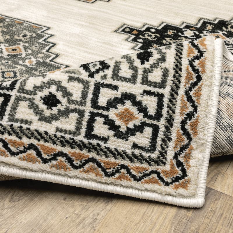 Style Haven Pegg Tribal Medallion Oasis Area Rug