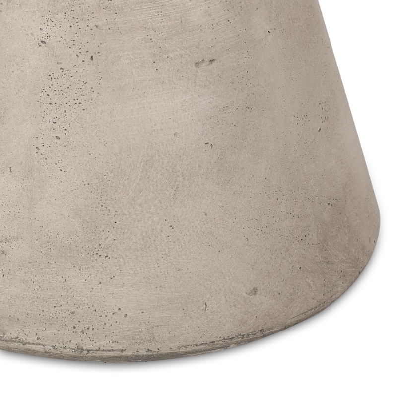 Yadira Lightweight Concrete Side Table by Christopher Knight Home