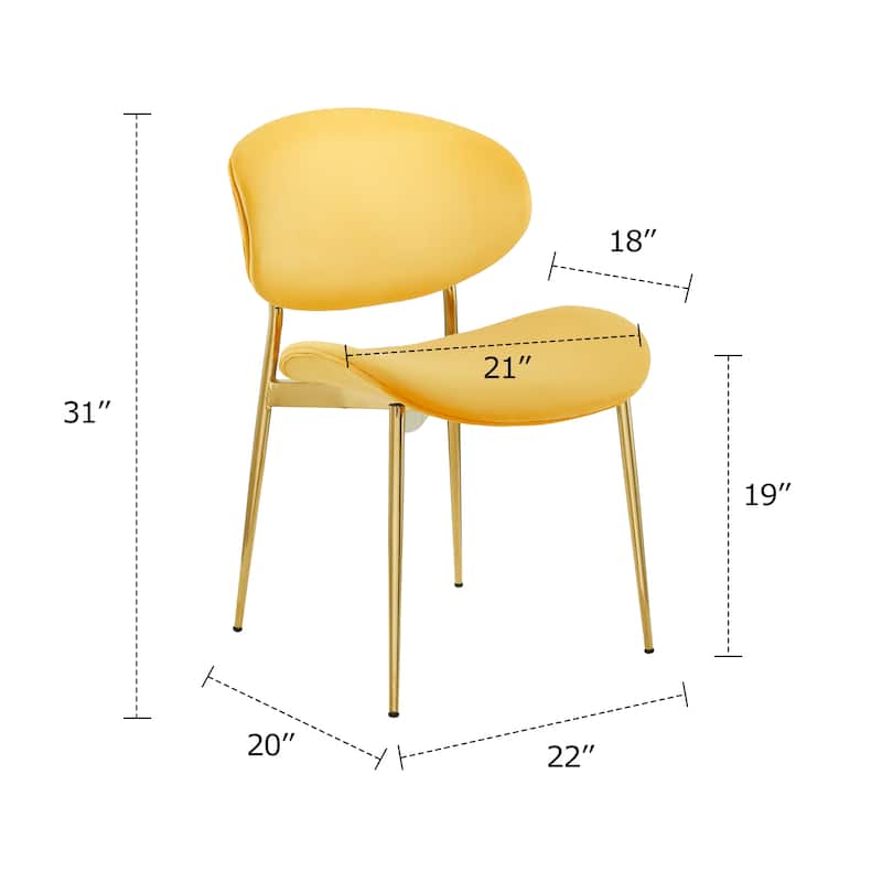 Art Leon Mid-century Modern Dining Chairs (Set of 2)