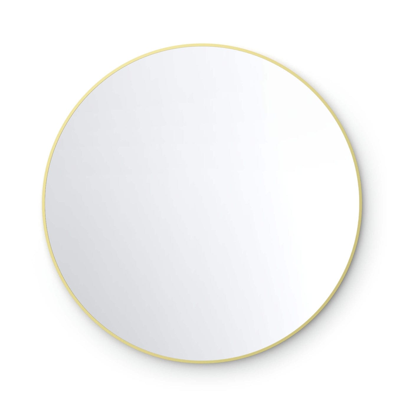 36 Inch Shatterproof Wall Mount Metal Frame Mirror