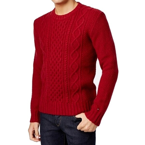 tommy hilfiger knitted jumper mens