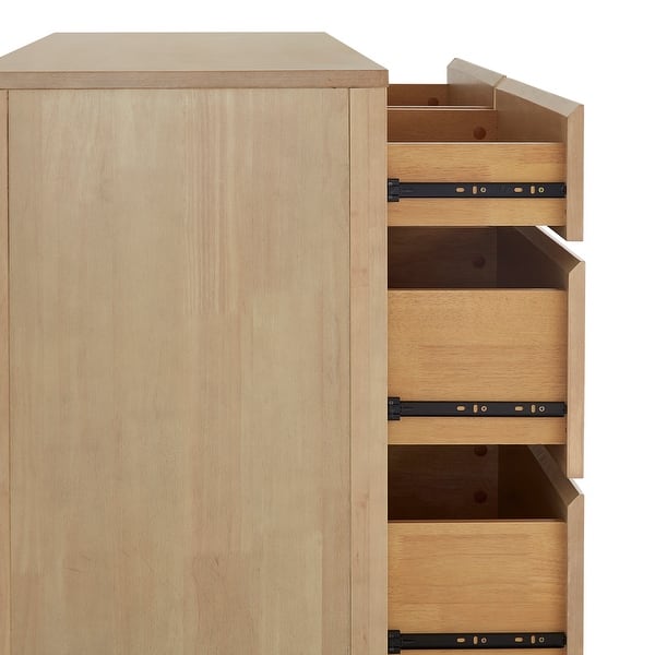 ingleside danish-inspired 6-drawer dresser by inspire q modern - natural Ingleside Danish-inspired 6-Drawer Dresser by iNSPIRE Q Modern - On Sale -  Bed Bath & Beyond