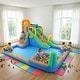 preview thumbnail 2 of 7, Oxford Cloth Inflatable Castle Bounce House In Blue And Yellow With Double Slides, Climbing Wall And Water Pool - N/A