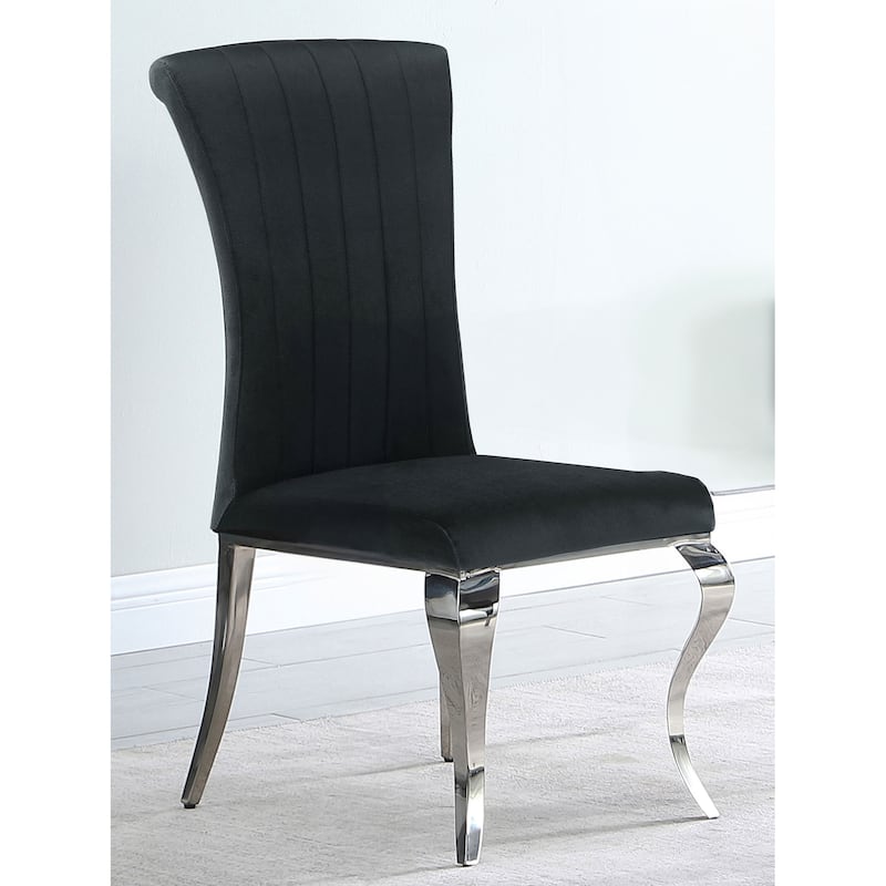 Betty Velvet Upholstered Dining Chair (Set of 4)