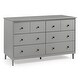 preview thumbnail 16 of 26, Middlebrook Bullrushes 6-drawer Solid Wood Dresser