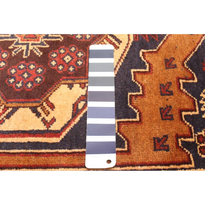 ECARPETGALLERY Hand-knotted Teimani Dark Navy Wool Rug - 2'8 x 4'9