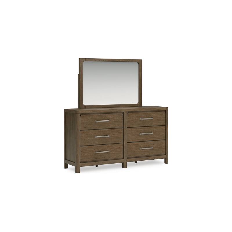Signature Design by Ashley Cabalynn Brown Dresser and Mirror
