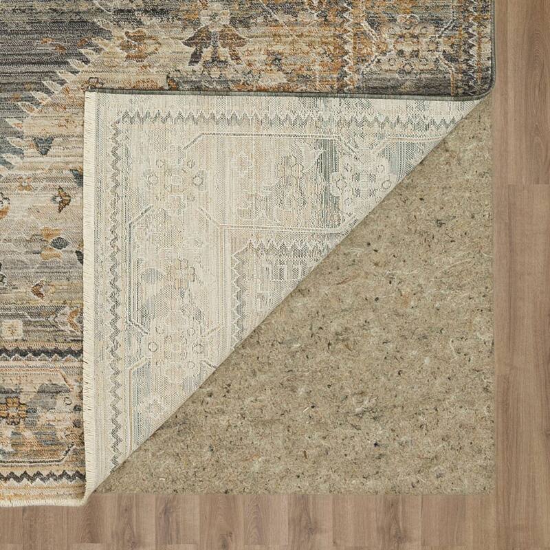 Karastan Gamin Distressed Medallion Area Rug