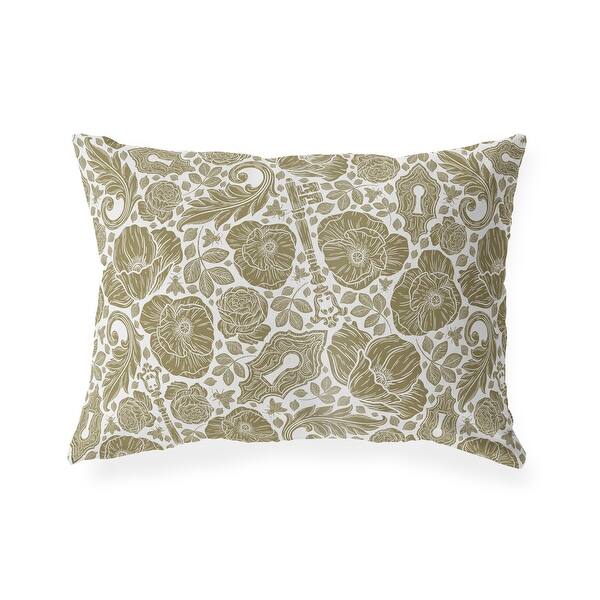 ELM BROWN Lumbar Pillow By Kavka Designs Bed Bath & Beyond 31970580