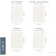 preview thumbnail 14 of 23, Ely's & Co. Waterproof Pack n Play - Mini Crib Sheet Set - 2 Pack - 38" x 24"