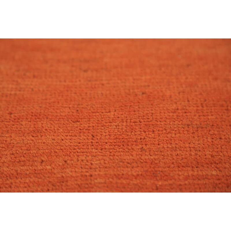 Tribal / Modern Gabbeh Area Rug Hand-Knotted Wool Carpet - 4'9" x 6'7"