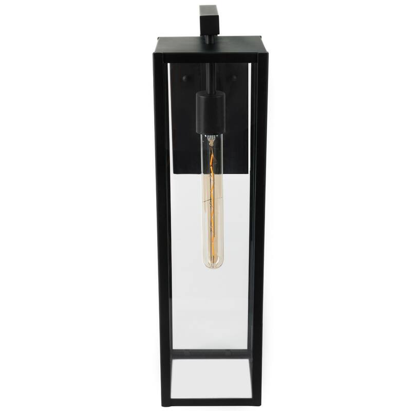 Elk Home Capture Matte Black 1 Light Outdoor Wall Sconce