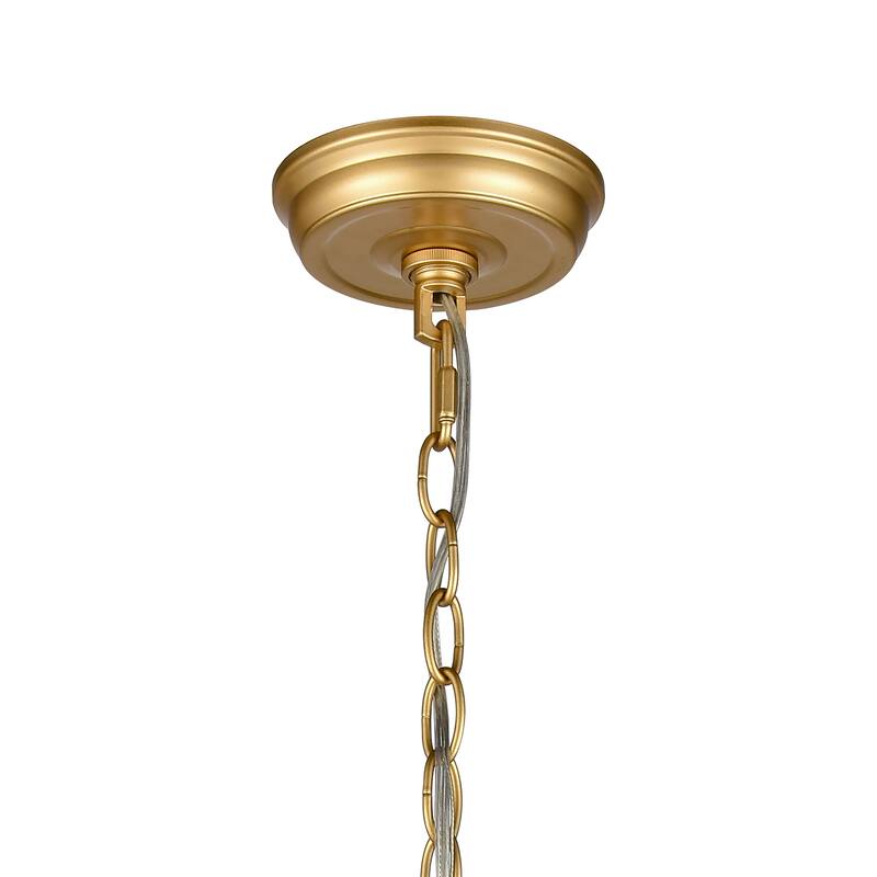 Elk Home Vellus Matte Black With Black Metal Shade 3 Light Pendant