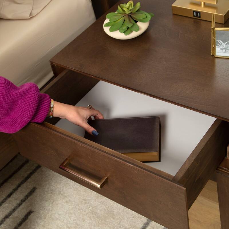 Plank and Beam 3 Piece King-Size Bedroom Set with 2 Nightstands