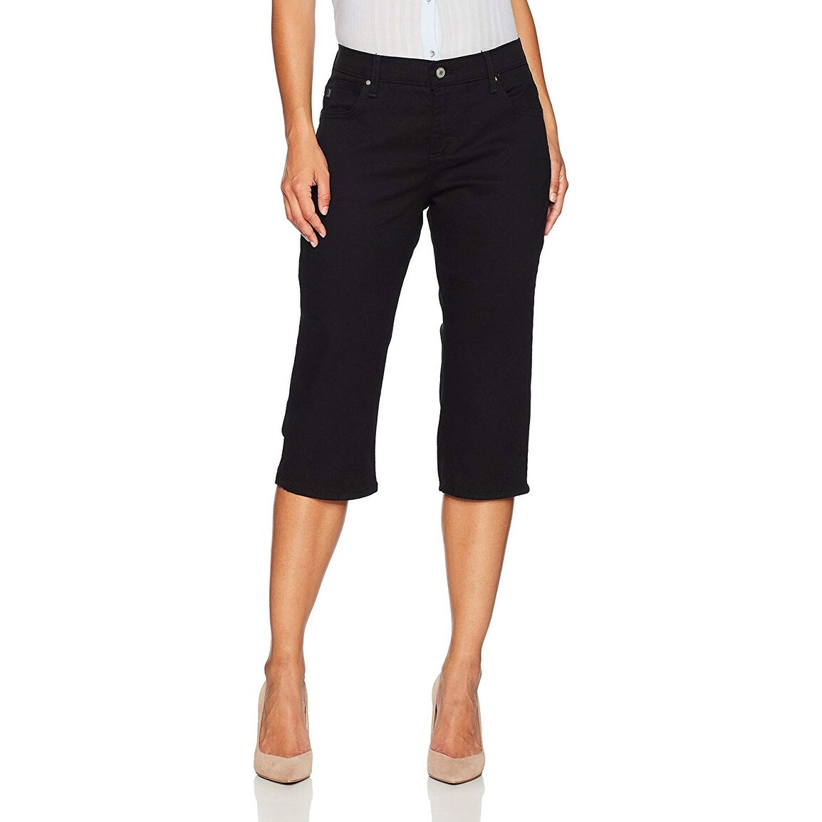 lee women's relaxed fit capri pant