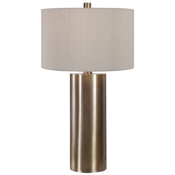 slide 2 of 7, Uttermost Taria Brushed Brass Table Lamp