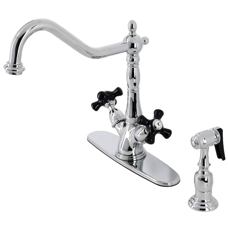Kingston Brass Duchess 1.8 GPM Standard Kitchen Faucet - Includes Side
