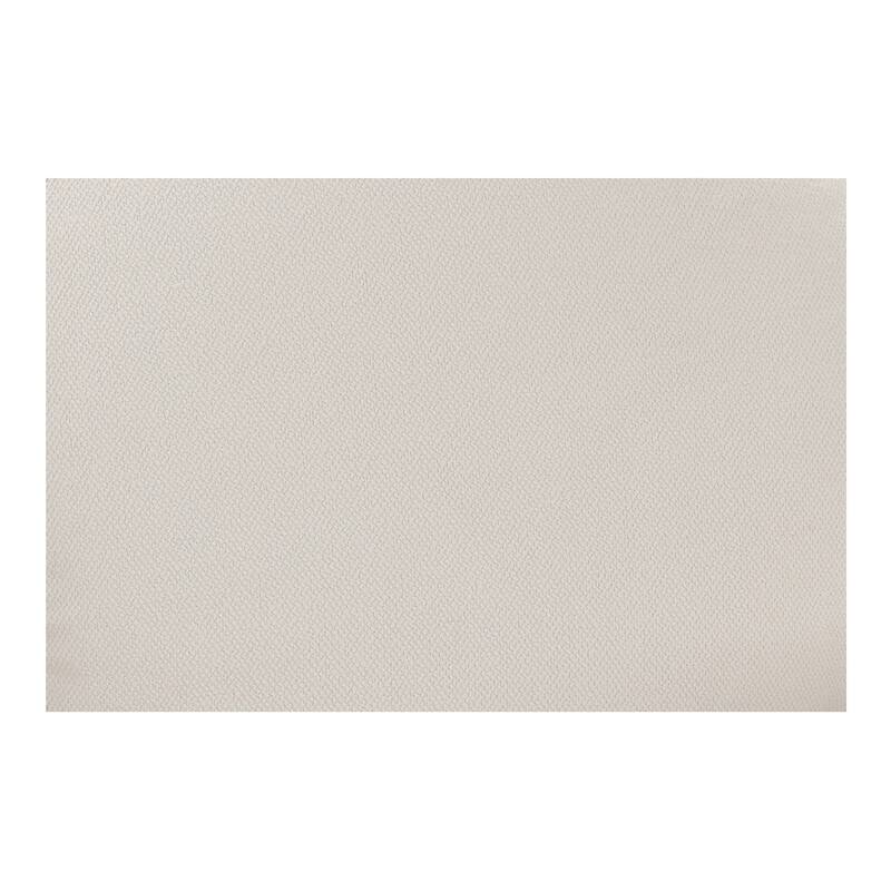 NADAAL STUDIOS Rivenor Rialto Sofa, High Curved Back, Five Round Toss Cushions, White Performance Upholstery