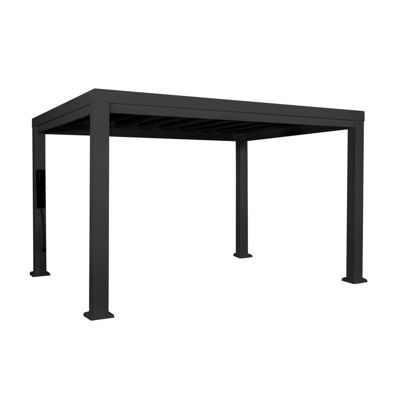 Backyard Discovery Trenton 14x12' Galvanized Steel Pergola with Canopy