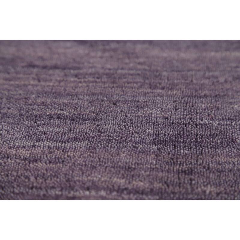 Hand Knotted Oriental 100% Wool Carpet Tribal Tribal Purples Gabbeh Area Rug - 5' 10'' X 4' 0''