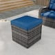 Option Blue/Grey rattan