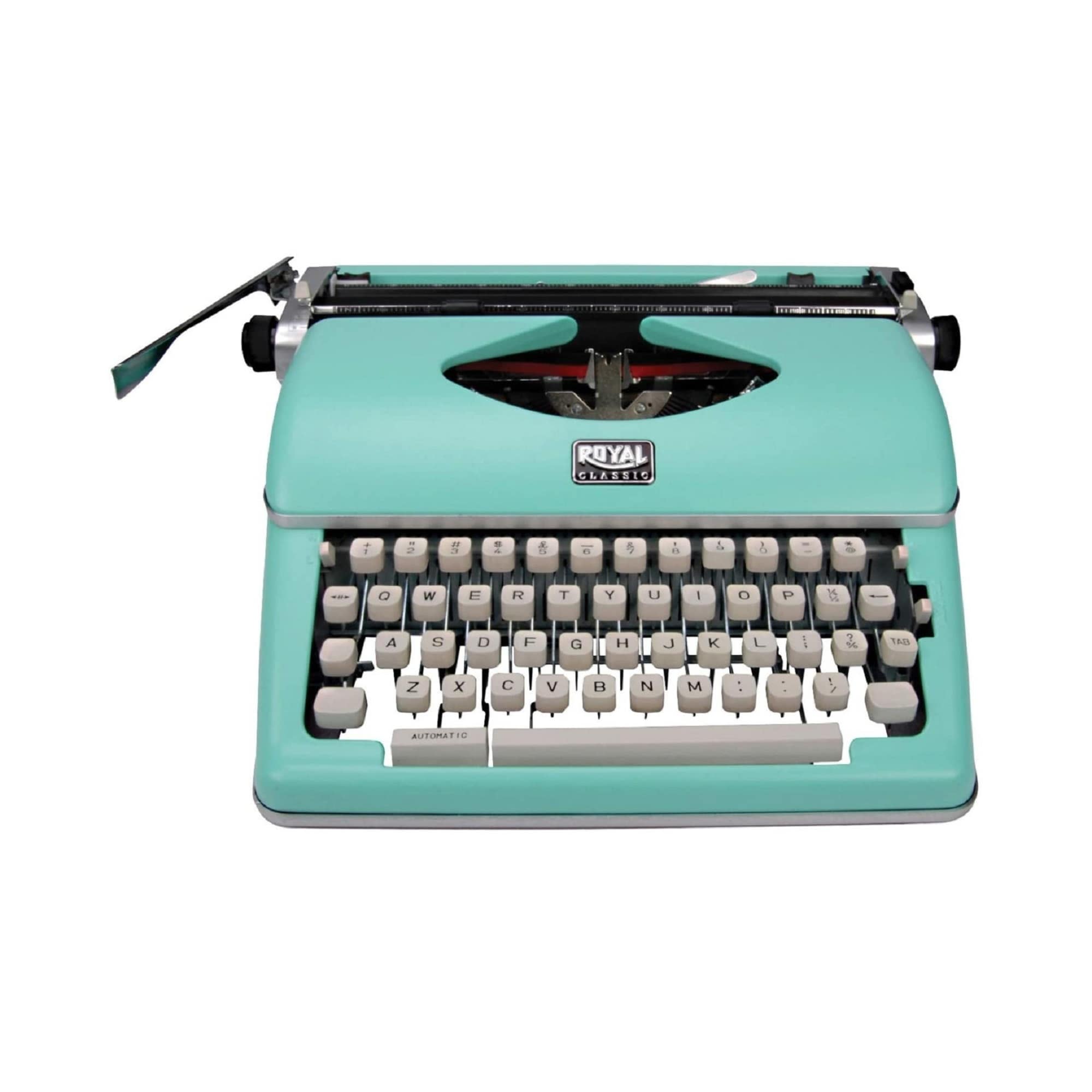 Royal Consumer Classic Retro Manual Typewriter (Mint Green) - Green