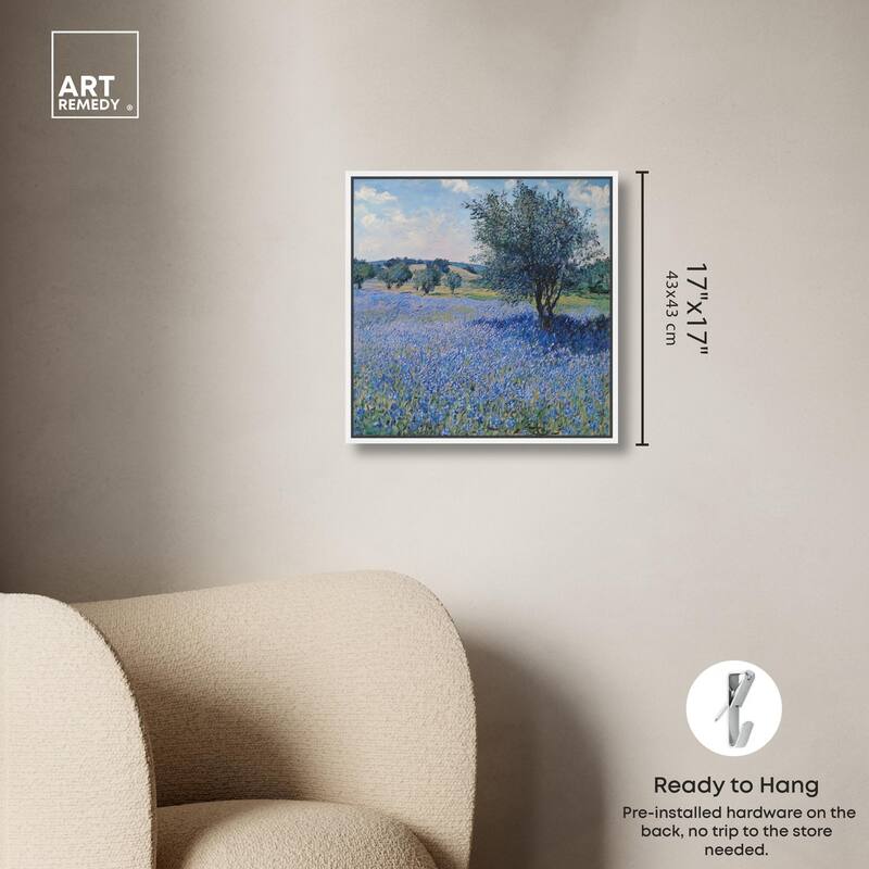 Bluebonnet Meadow II Canvas by Art Remedy