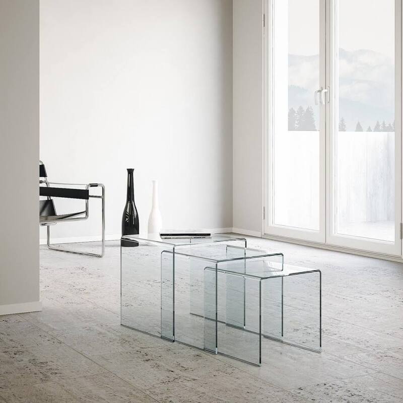 Waterfall Nesting Set - Glass