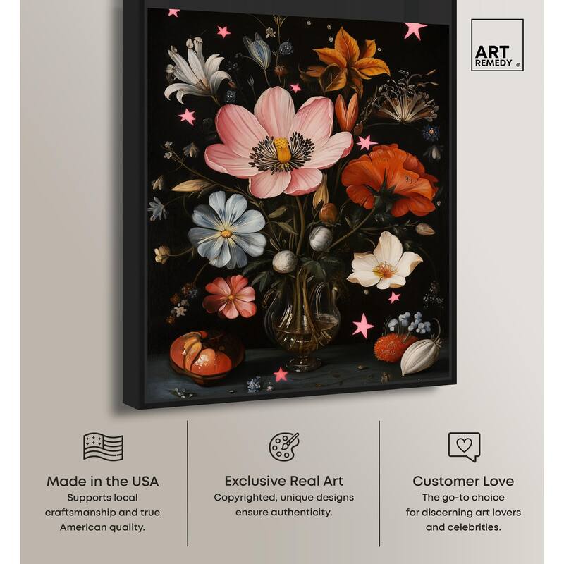 TANY's Floral Universe II Canvas by Art Remedy