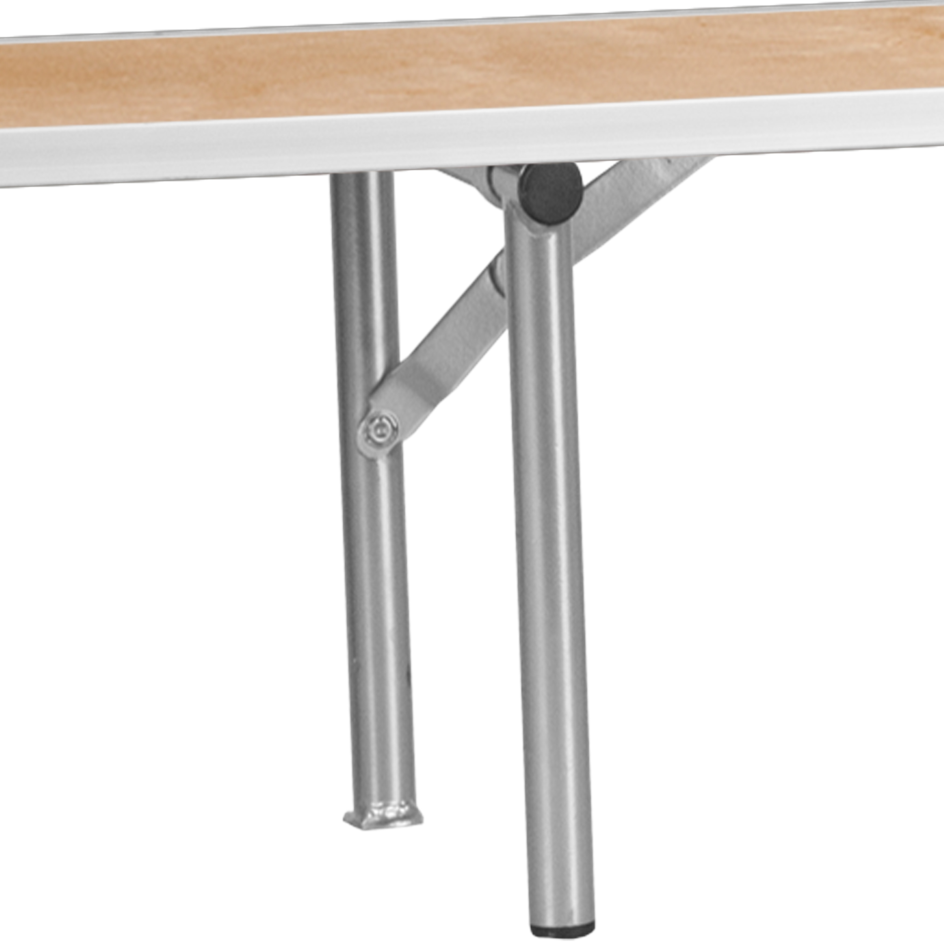 72 X 12 X 12 Birchwood Bar Top Riser With Silver Legs 11 75 W X 72 D X 12 H On Sale Overstock 10867855