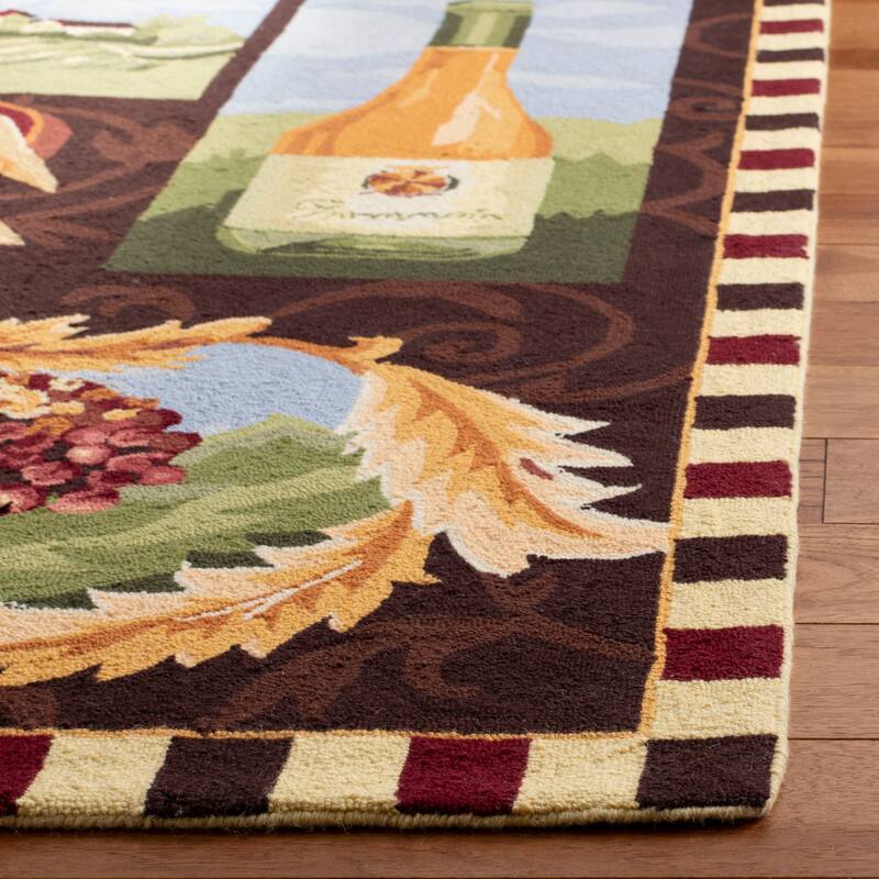 SAFAVIEH Handmade Chelsea Faina French Country Wool Rug