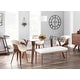 preview thumbnail 9 of 17, Carson Carrington Sauda Cross Frame Dining/ Accent Chair - N/A