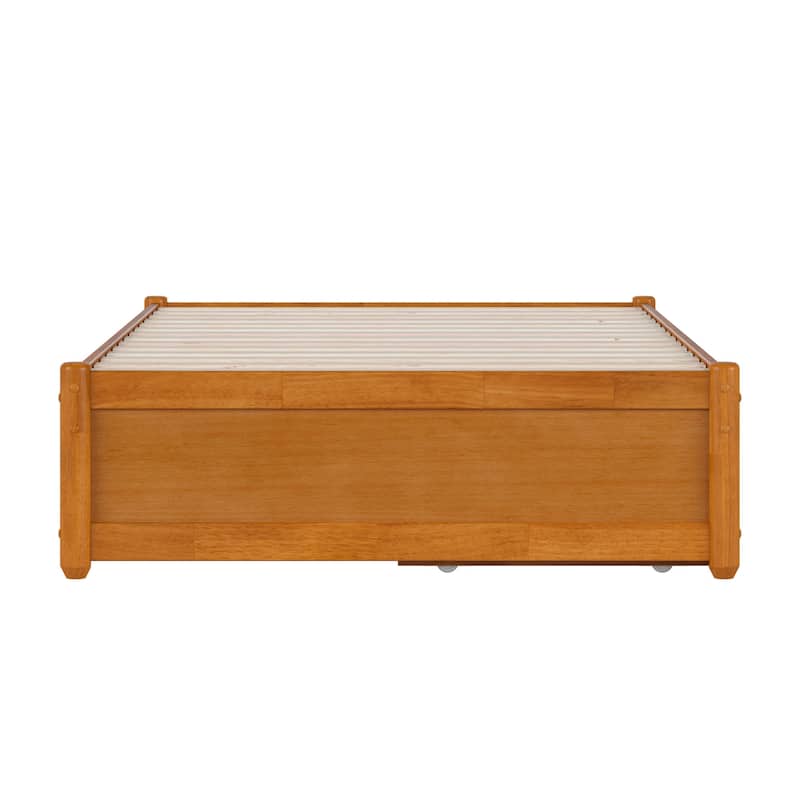 Barcelona Panel Platform Bed with Storage Drawers