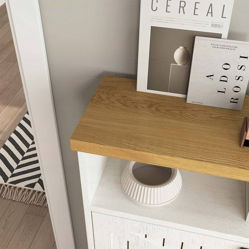 Multi-functional Four-layer Shoe Cabinet with Spacious Storage