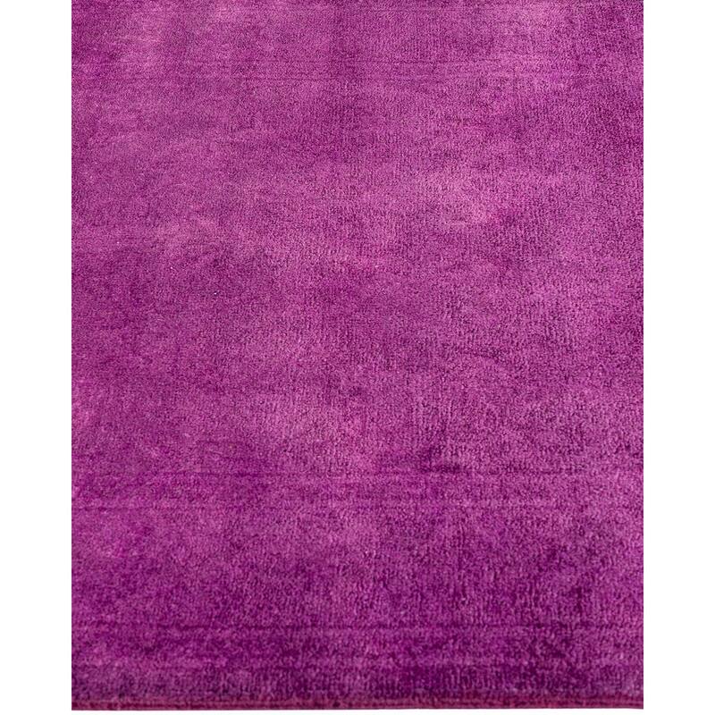 Vibrance One-of-a-Kind Hand-Knotted Runner Rug - Pink, 2' 7" x 13' 9" - 2' 7" x 13' 9"