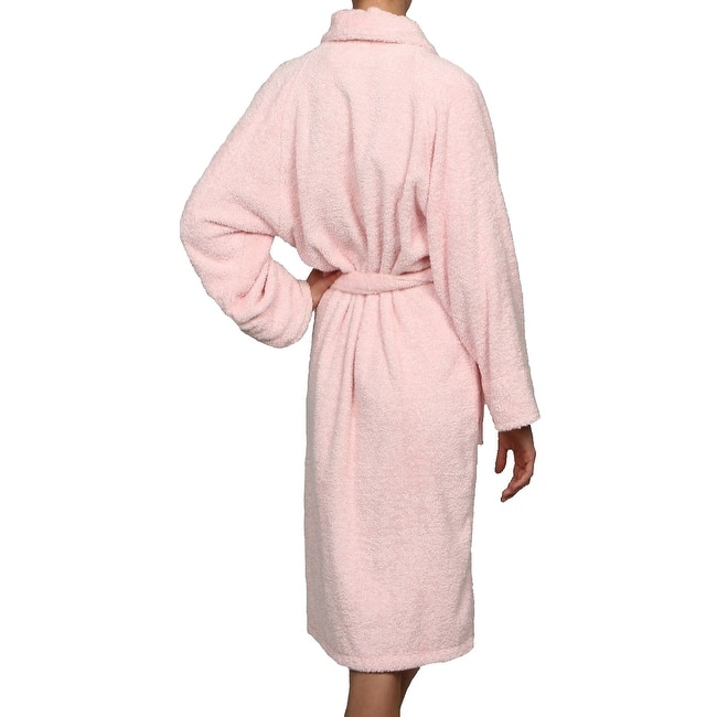 100% Cotton Soft Terry Adult Unisex Lightweight Bathrobe by Superior