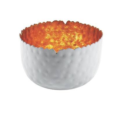 Hammered Gold Decorative Bowl, Home Decor, 1 Piece