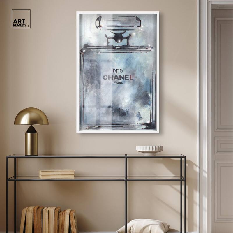 Doll Memories - Grey Perfume Shadowbox by Art Remedy