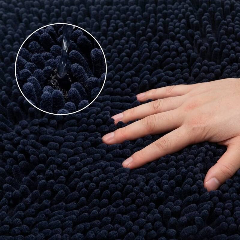 Chenille Non-Slip Bath Rug