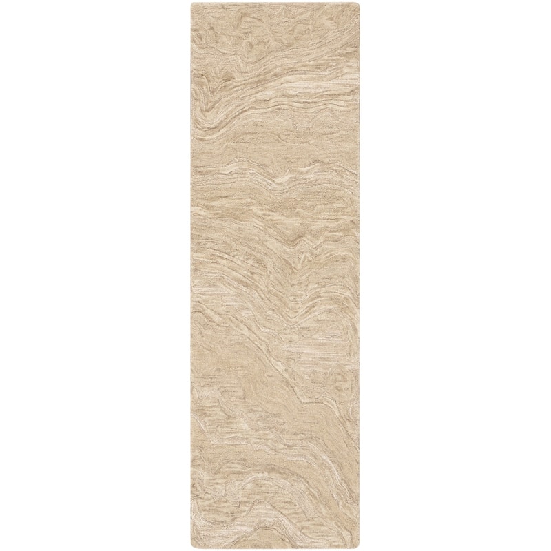 Nourison Graceful Indoor Abstract Area Rug - 2' 3" x 7' 6" - Taupe - Runner