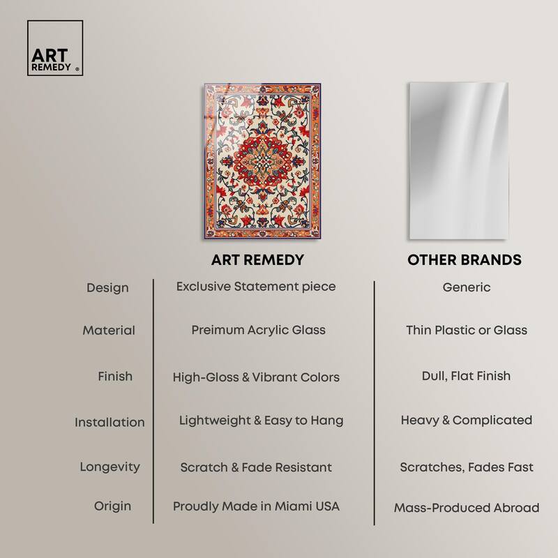 Morrocan Garden II Acrylic by Art Remedy, Ready to Hang