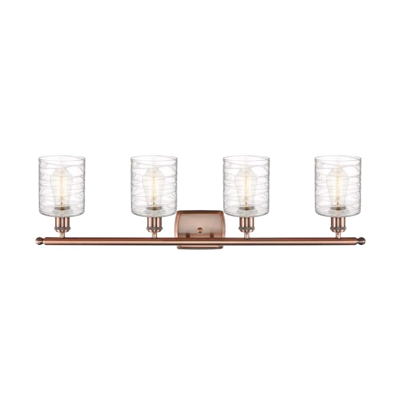 Innovations Lighting Ballston Cobbleskill - 4 Light 36" Bath Vanity Light
