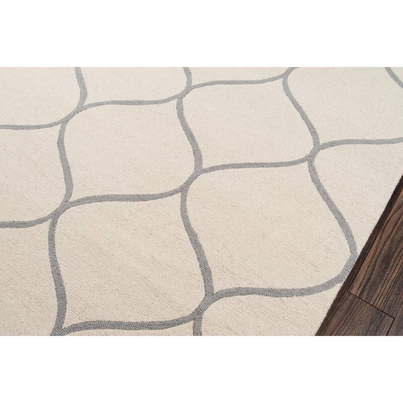 Momeni Newport Hand Tufted Wool Contemporary Geometric Area Rug
