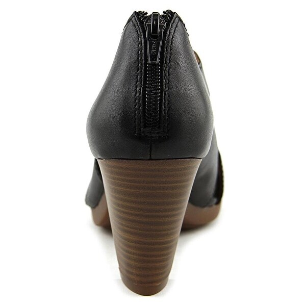 clarks peep toe booties