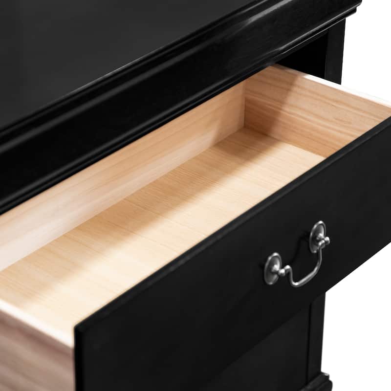 Furniture of America Devi Traditional Solid Wood 6-Drawer Dresser