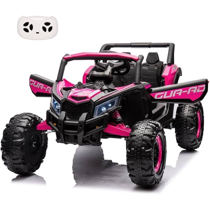 Electric Kids Car with Remote Control - Pink