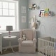 preview thumbnail 4 of 2, Wallniture Angel Decorative Rustic White Hanging Shelves, 30 inch Wood Wall Mounted Display Shelf for Home and Office, 3 pcs