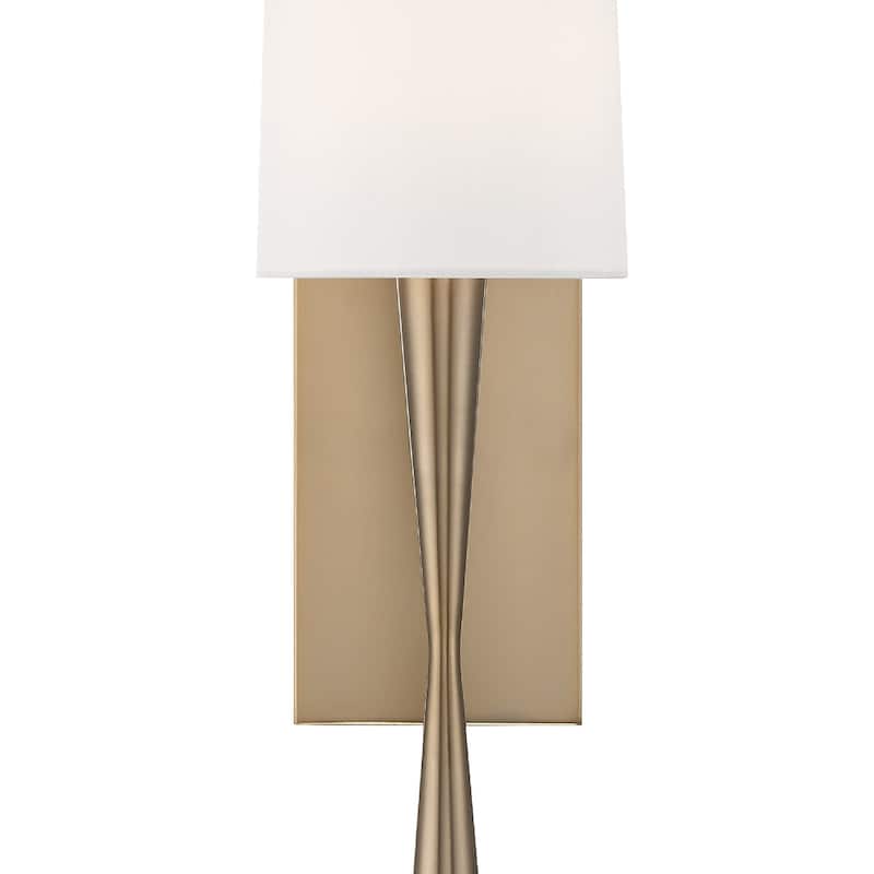 Trenton 1 Light Aged Brass Wall Mount - 5.5'' W x 18.5'' H x 6.5'' D