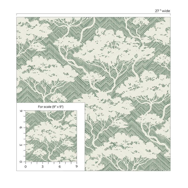Seabrook Designs Nara Stringcloth Unpasted Wallpaper